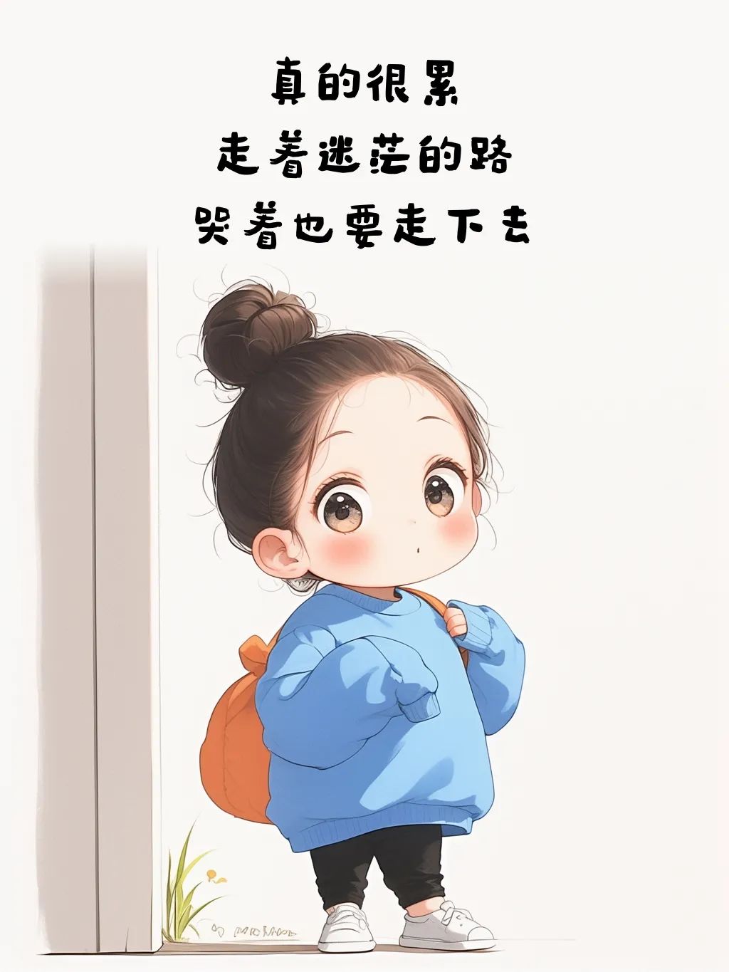 适合男孩子累了发圈文案
